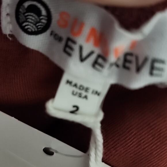 Sundry For Evereve Soleil La Lune Mauve Jam Ruched Mini Skirt Size 2 Medium New! - Picture 15 of 16